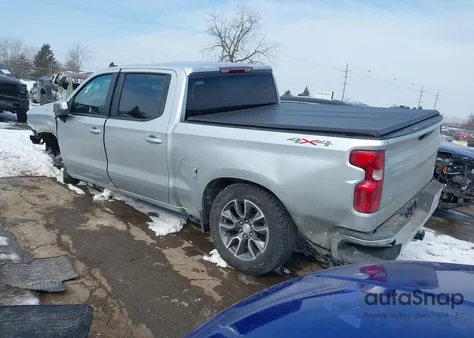 2022 Chevrolet Silverado 1500 4Wd Short Bed Lt With 2Fl z USA, uszkodzony, nr VIN 1GCPDKEKXNZ531508